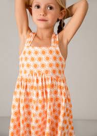 Orange Dot Sundress