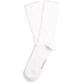 Originals Fine Rib Socks Clear White - Democratique Socks