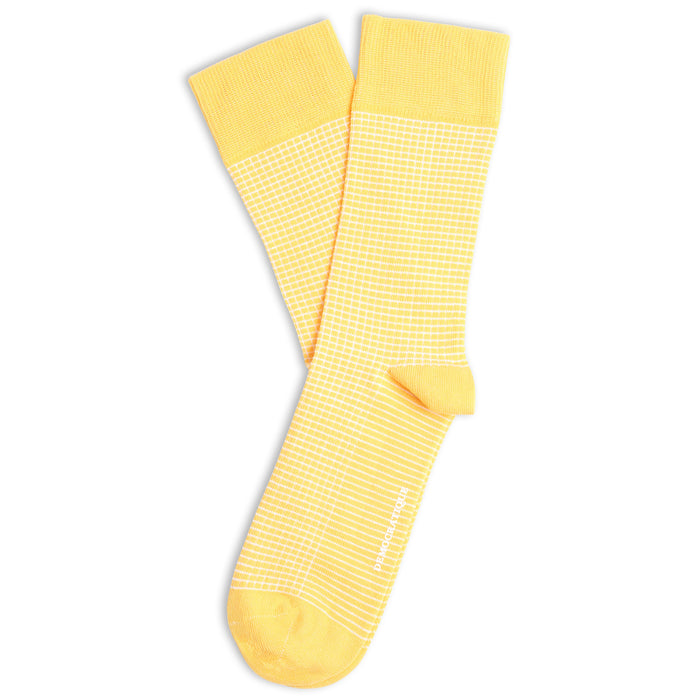 4-pack Democratique Necessities Summer Tough Green / Cold Orange / Palm Springs Blue - Democratique Socks