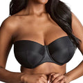Panache Alice Strapless Bra 11040 Black Front
