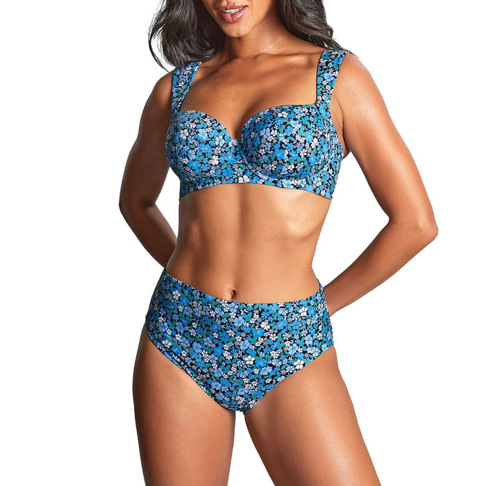 Panache Bette High Waist Brief SW1755B Posy Print Set