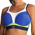 Panache Non Wired Sports Bra 7341B Blue Front