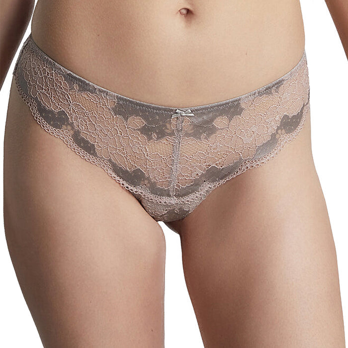 Panache Clara Thong 7259 Opal Grey Front