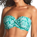 Panache Ella Twist Bandeau Bikini Top SW1763 English Rose Print Front