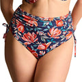 Panache Midi Adjustable Bikini Brief Bottom SW2049 Liliflora Front