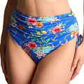 Panache Midi Adjustable Bikini Brief Bottom SW2049 Paradiso Print Front