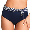 Panache Oceana Midi Pant SW1547 Navy Front