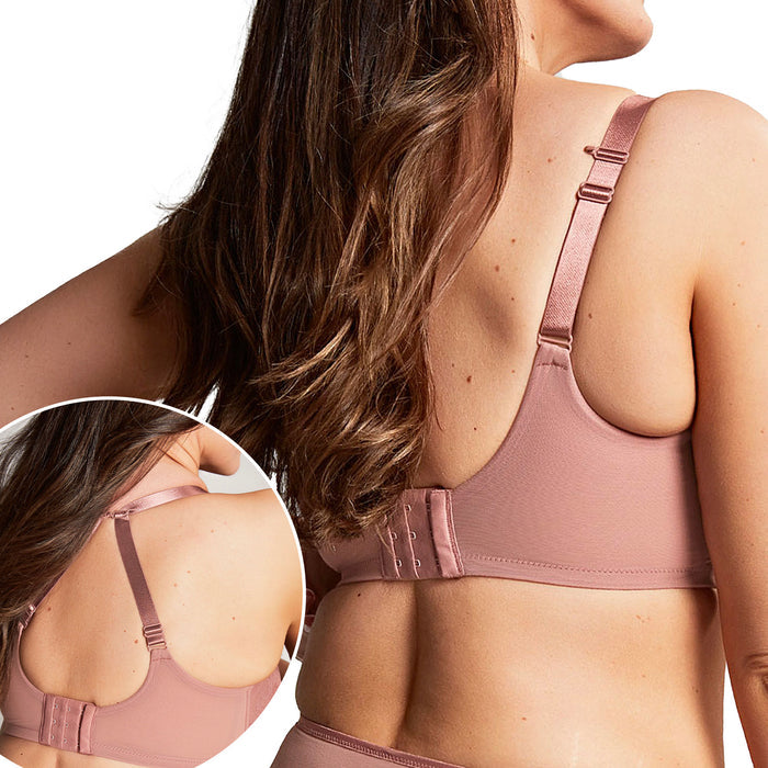 Panache Radiance Full Coverage Bra 10465 Ash Rose Back