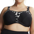 Panache Sculptresse Non Padded Sports Bra 9441 Mono Print Front