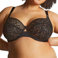 Panache Sculptresse Sophia Full Cup Bra 11195 Black Front