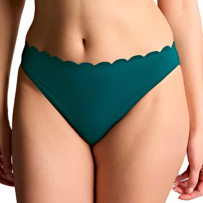 Panache Spirit Classic Bikini Bottom SW1786 Teal Blue Front