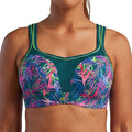 Panache Wired Sports Bra 5021A Fiesta Print Front