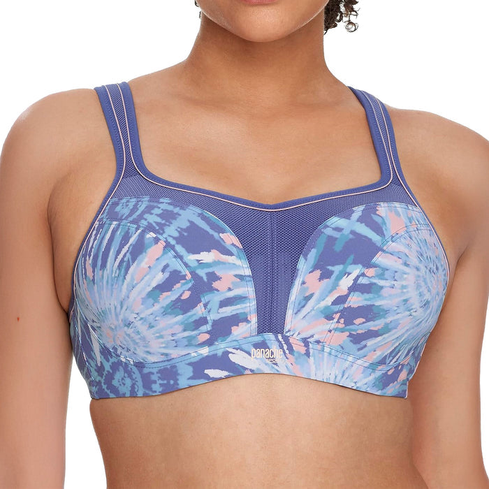 Panache Wired Sports Bra 5021A Pastel Tie Dye Front