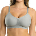 Parfait Simplicity Seamless Wireless Contour Bra P2400 Grey Front