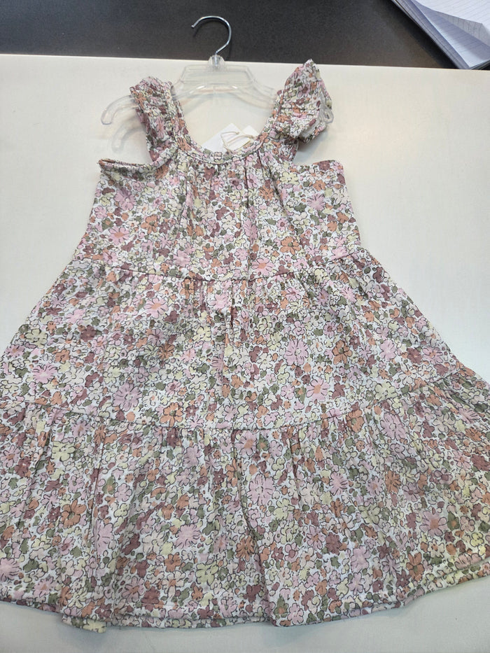 Pastel Bloom Tiered Dress