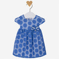 Periwinkle Dot Dress