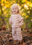 Pink Candy Stripe 2 pc. Set