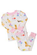 Pink Dog Party 2 pc. Pajamas