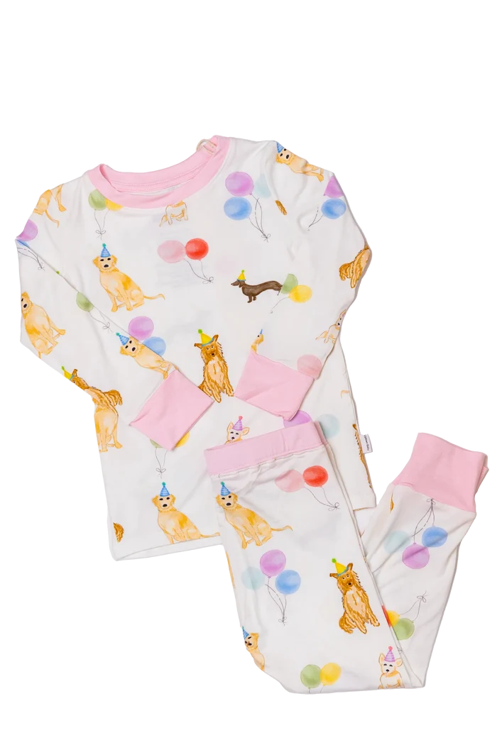 Pink Dog Party 2 pc. Pajamas
