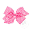 Pink Hearts Bow