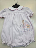 Pink Stripe Noah's Ark Bubble