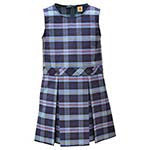 Plaid 41-Girls Drop Waist Jumper