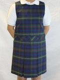 Plaid 55-Girls Drop Waist Jumper