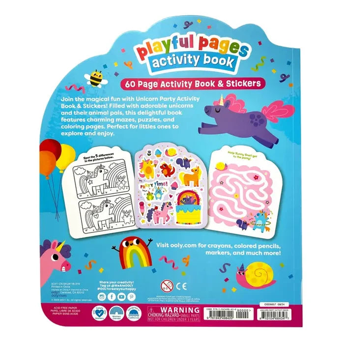 Playful Pages: Unicorn Party