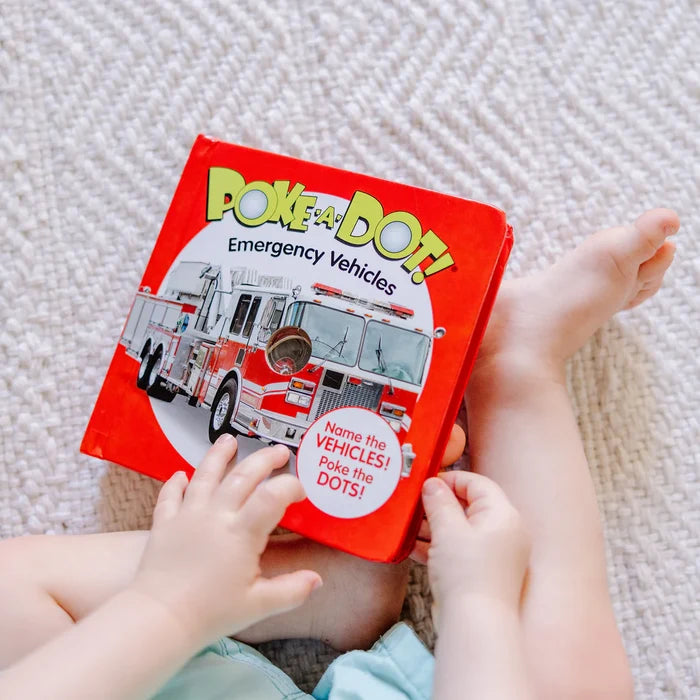 Poke a Dot Emergency Vehicles Book