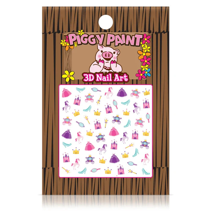 Princess 3-D Nail Art