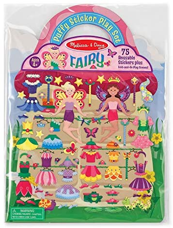Puffy Sticker Play Set-Fairy
