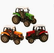 Pull Back Farm Tractor