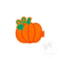 Pumpkin Felt Hair Clip