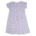 Rainbow Clouds Swirly Girl Dress