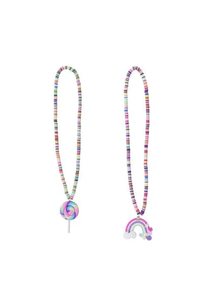 Rainbow or Lollypop Necklaces