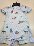 Ranch Hand Shortie Romper