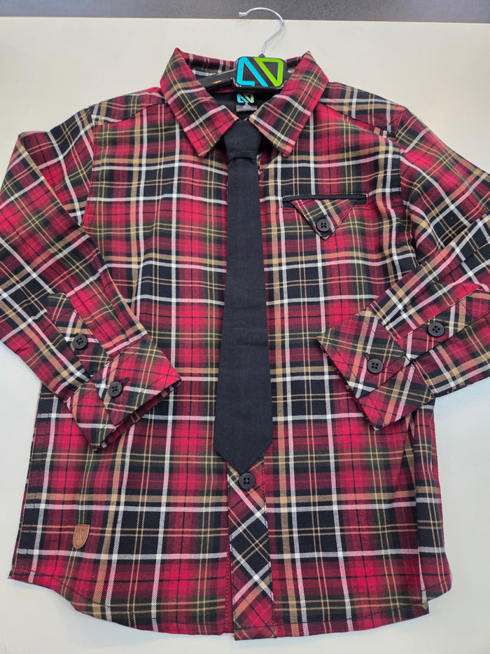 Red/Black Plaid Shirt