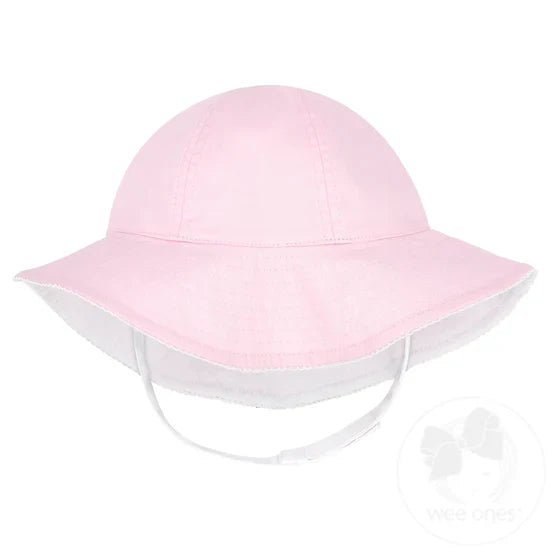 Reversible Girls Moonstitch Sunhat