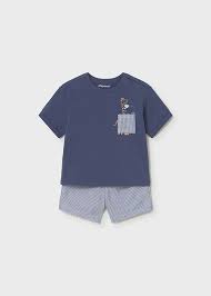 Sarfari Animals in the Pocket Short Set