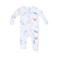Sea Stripes 2 way Zipper Footie