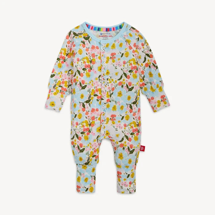 Seraphina Modal Magnetic Convertible Romper with Ruffle