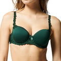 Simone Perele Andora 3D Demi Molded Bra 131343 Vert Agate Front