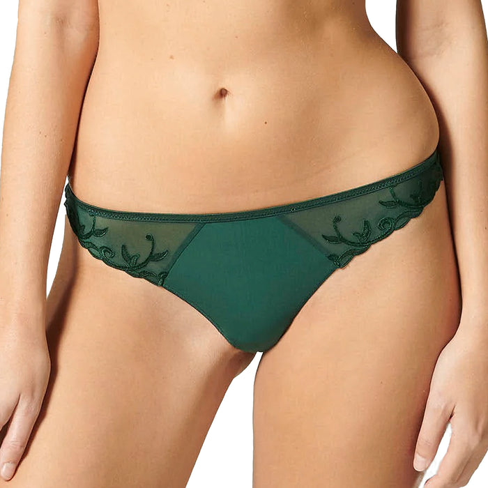 Simone Perele Andora Thong 131707 Vert Agate Front