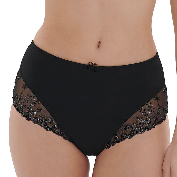 Simone Perele Delice Control Brief 12X770 Gem Black Front