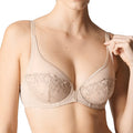Simone Perele Delice Full Cup Plunge Bra 12X319 Nude Front