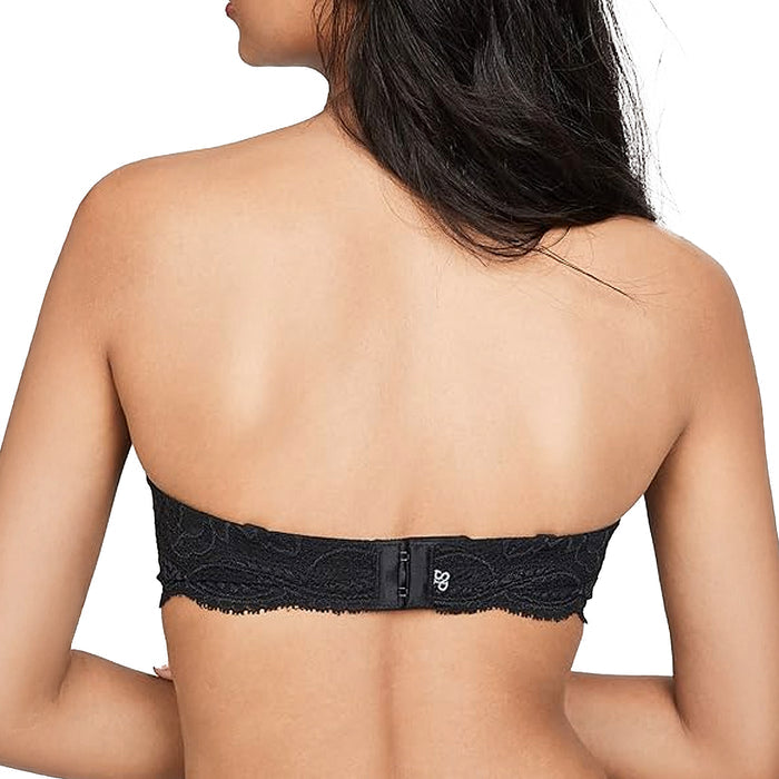 Simone Perele Eden Strapless Plunge Bra 12E302 Black Back