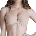 Simone Perele Muse Contour Plunge Bra 12C362 Peau Rose Front