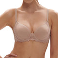 Simone Perele Reve 3D Plunge Bra 12Z316 Nude Front