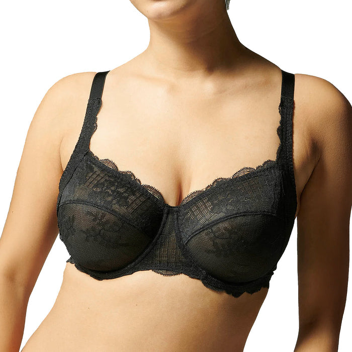 Simone Perele Reve Full Cup Bra 12Z313 Black Front