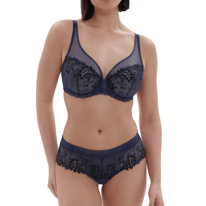 Simone Perele Wish Boyshort 12B630 Midnight Set